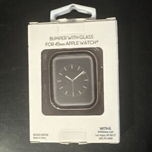 With It Protective Bumper w/ Glass For 45mm Apple Watch Rose Gold NEW With Tag